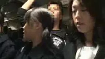 Public Bus Molestation by Pervert in Japan