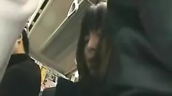Schoolgirl Fingert1red by Stranger in a Train