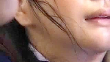 Schoolgirl Fingered on Bus by Japanese in Free Porn