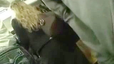 Public Bus Scene - Blonde MILF Groped and Violated in Europe