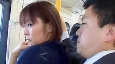 Japanese MILF Gets Banged on Bus