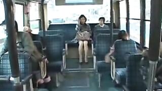 Mother and Daughter Get Fucked on Bus in Japan after being Groped