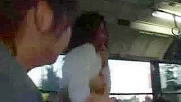 Mother and Daughter Get Fucked on Bus in Japan after being Groped
