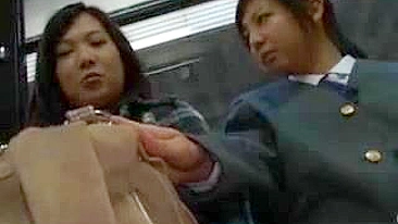 Mother and Daughter Get Fucked on Bus in Japan after being Groped