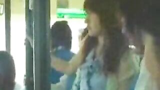 Girl Groped and Violated in Bus by Group of Women