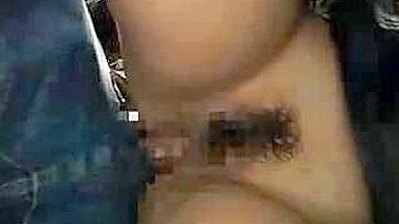Young Lady Groped on Train by Amateur Asian MILF