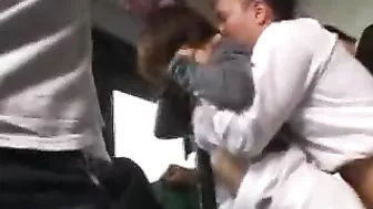 MILF Groped and Fucked In Bus