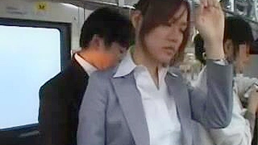 Japanese MILF Enjoys Public Sex on Bus 3