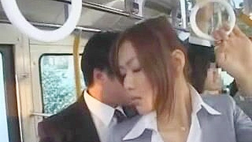 Japanese MILF Enjoys Public Sex on Bus 3