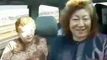 Japanese Grannies Fucked In Bus