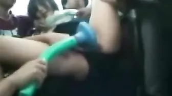 Japanese Teen Gets Fucked in Bus