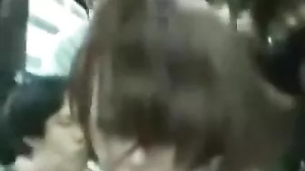 Japanese Teen Gets Fucked in Bus