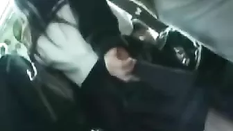 Japanese Teen Gets Fucked in Bus