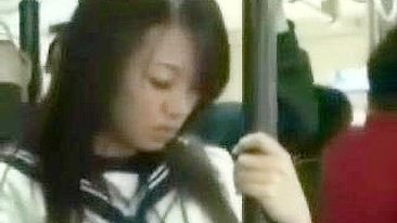 Japanese Teen Gets Fucked in Bus