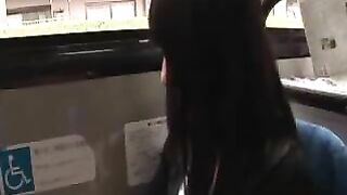 Public Sex in Japan - Japanese Girl Groped and Fucked on Bus