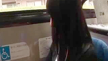 Public Sex in Japan - Japanese Girl Groped and Fucked on Bus