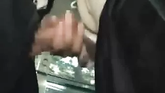 Japanese Schoolgirl Gives Handjob on Bus