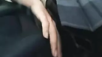 Japanese Schoolgirl Gives Handjob on Bus