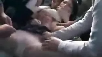 Mother & Pram Assaulted by Gang in Bus Mother & Pram Assaulted by Gang in Bus