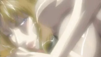 Big Busty Hentai Girl Rides A Long Hard Cock