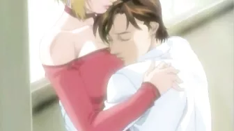 Big Busty Hentai Girl Rides A Long Hard Cock