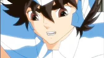 Hentai Babes Blowjob Cocks And Fucked, hentai,  cartoon,  anime