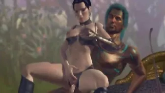 Hentai guy gets hot sex from horny ladies in this steamy hentai and anime video.