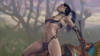 Hentai guy gets hot sex from horny ladies in this steamy hentai and anime video.