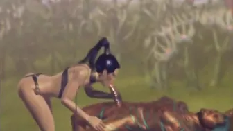 Hentai guy gets hot sex from horny ladies in this steamy hentai and anime video.