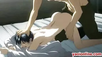 Hentai Boy With Hands Tied Gets Screwed