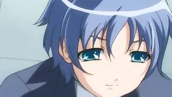 Hentai Dickgirl Gets Hot Foreplay In Class