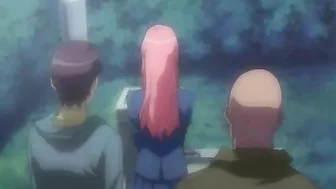 Redhead Futagirl Gets Hot and Gets Gangbanged by Some Pervs