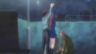 Redhead Futagirl Gets Hot and Gets Gangbanged by Some Pervs