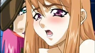 Hentai Redhead Gets Poked by Huge Cock - Cartoon Anime Porn Video