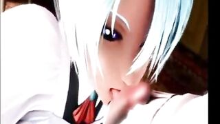 Watch 3D Anime Babe Having Hot Sex With a Futagirl - Hentai Cartoon