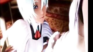 Watch 3D Anime Babe Having Hot Sex With a Futagirl - Hentai Cartoon