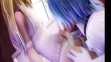 Watch 3D Anime Babe Having Hot Sex With a Futagirl - Hentai Cartoon