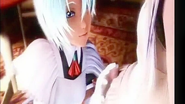 Watch 3D Anime Babe Having Hot Sex With a Futagirl - Hentai Cartoon