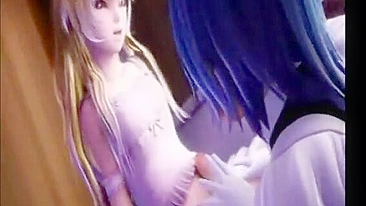 Watch 3D Anime Babe Having Hot Sex With a Futagirl - Hentai Cartoon