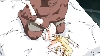 Huge Busty Cartoon Anime Porn Video - Monster Fucks Futagirl with Big Tits