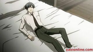 Hentai Guy Fucks Boyfriend from Back in Cartoon Anime