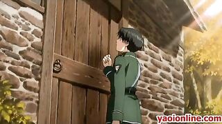 Hentai Guy Fucks Boyfriend from Back in Cartoon Anime