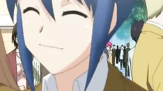 Futanari Fucks Girl on Bed in Hentai Cartoon Anime