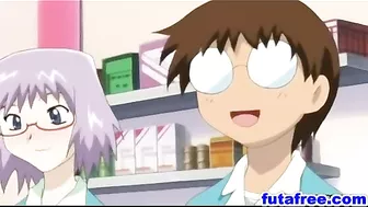 Two Horny Cartoon Couple Fucking Very Hot, hentai,  anime