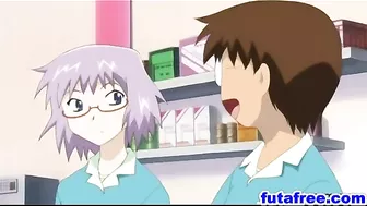 Two Horny Cartoon Couple Fucking Very Hot, hentai,  anime