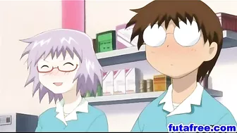 Two Horny Cartoon Couple Fucking Very Hot, hentai,  anime