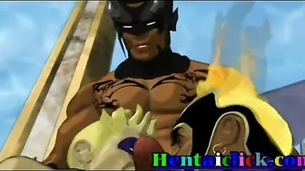 Hardcore Anime Gay Group Gangbang