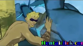 Hardcore Anime Gay Group Gangbang