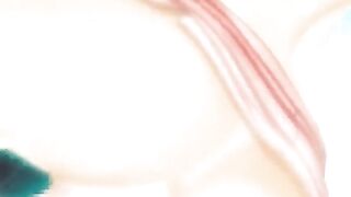 Hentai Cartoon Anime Featuring Big Busted Shemale Poking Hard in Tight Pussy