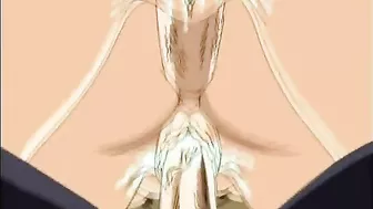 Shemale Fucks Herself in Hardcore Anime Porn